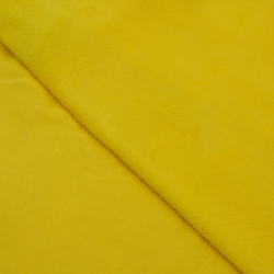 Флис Односторонний 180 гр/м2, Желтый (на отрез)  в Златоусте