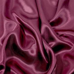 Ткань Атлас-сатин, цвет Бордовый (на отрез)  в Златоусте