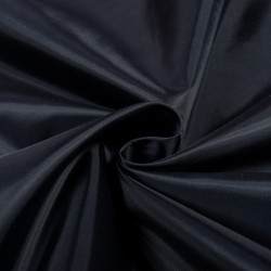 Ткань подкладочная Таффета 190Т, цвет Темно-Синий (на отрез)  в Златоусте