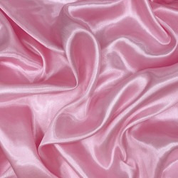 Ткань Атлас-сатин, цвет Розовый (на отрез)  в Златоусте