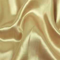 Ткань Атлас-сатин ЛЮКС, цвет Золотой (на отрез)  в Златоусте