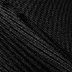 Прорезиненная ткань Оксфорд 600D ПВХ, Черный   в Златоусте