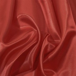 Ткань Атлас-сатин, цвет Красный (на отрез)  в Златоусте