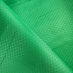 Ткань Оксфорд 300D PU Рип-Стоп СОТЫ, цвет Зелёный (на отрез)  в Златоусте