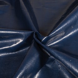 Тентовое полотно Тарпаулин 180 г/м2, Темно-Синий (на отрез)  в Златоусте