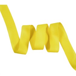 Окантовочная лента-бейка, цвет Жёлтый 22мм (на отрез)  в Златоусте
